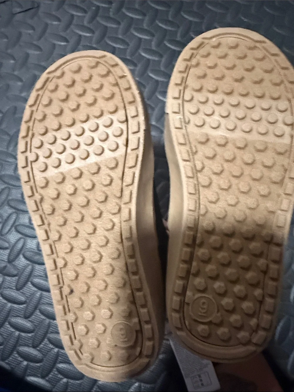 Old Navy Navy and Brown Sherpa-Lined Kids Winter Boots